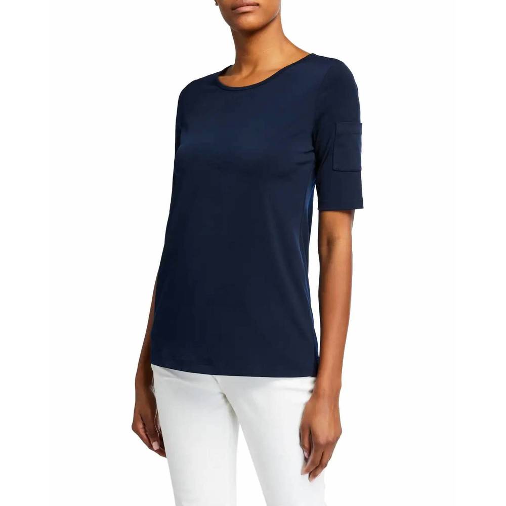 NEW ANATOMIE alex tee in navy
